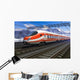 Modern High Speed Train Wall Decal