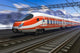 Modern High Speed Train Wall Decal