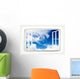 Cloudy Window Wall Decal