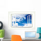 Cloudy Window Wall Decal