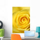 Elegant Yellow Rose Wall Decal