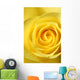 Elegant Yellow Rose Wall Decal