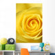 Elegant Yellow Rose Wall Decal