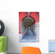 Aged Archway Old Houses Wall Decal