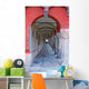 Aged Archway Old Houses Wall Decal