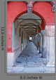 Aged Archway Old Houses Wall Decal