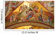Fresco Nativity Orthodox Monastery Wall Decal