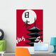 Pagoda Temple Wall Decal
