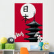 Pagoda Temple Wall Decal