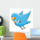 Cartoon Blue Birds Wall Decal