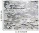 Closeup Structure Birch Bark Wall Decal