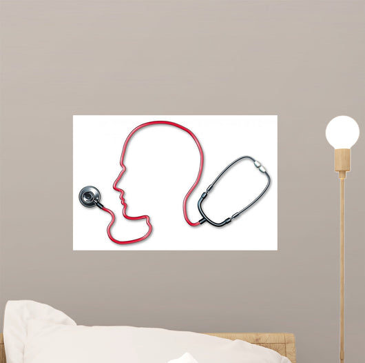 Human Brain Health Wall Decal