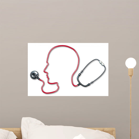 Human Brain Health Wall Decal