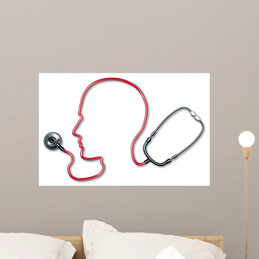 Human Brain Health Wall Decal