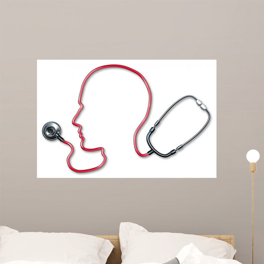 Human Brain Health Wall Decal