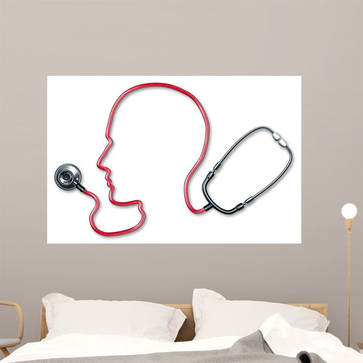 Human Brain Health Wall Decal