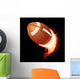 Vector Flying Flaming American Wall Decal