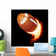 Vector Flying Flaming American Wall Decal