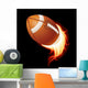 Vector Flying Flaming American Wall Decal