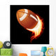 Vector Flying Flaming American Wall Decal