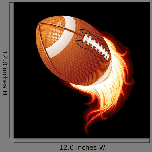 Vector Flying Flaming American Wall Decal