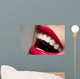 Close-up Happy Female Smile Wall Decal