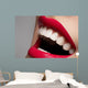 Close-up Happy Female Smile Wall Decal