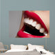 Close-up Happy Female Smile Wall Decal