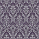 Damask Seamless Pattern Purple Wall Decal