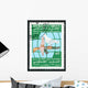 Gun and Pigeon Wall Decal