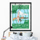 Gun and Pigeon Wall Decal