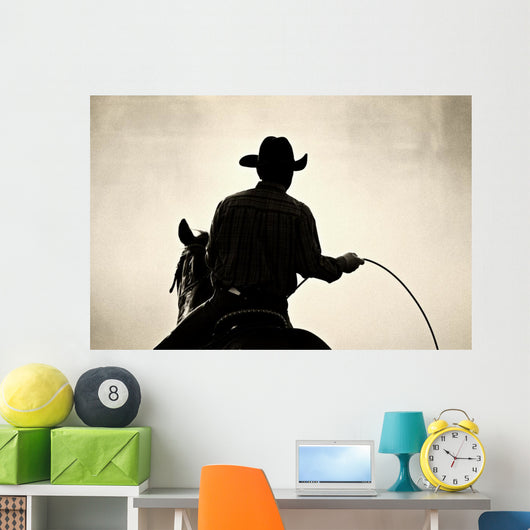 Cowboy Rodeo Wall Decal