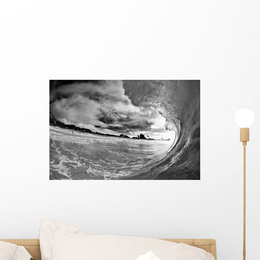Giant Wave Breaking Wall Decal