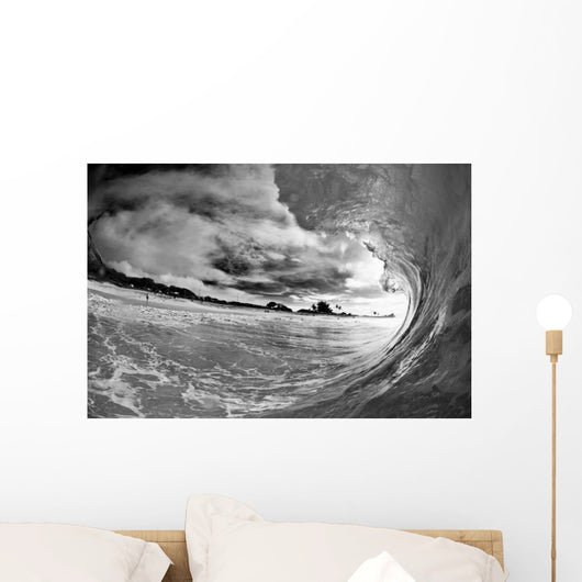 Giant Wave Breaking Wall Decal
