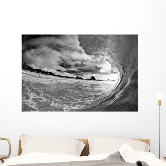 Giant Wave Breaking Wall Decal