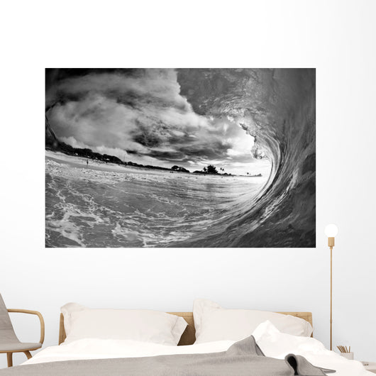 Giant Wave Breaking Wall Decal
