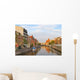 Amsterdam Golden Sunset Singel Wall Decal