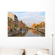Amsterdam Golden Sunset Singel Wall Decal