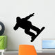 Silhouette Snowboarder Sports Winter Wall Decal