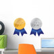 Good Job Ribbon Seals Wall Decal