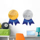 Good Job Ribbon Seals Wall Decal