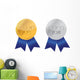 Good Job Ribbon Seals Wall Decal
