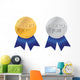 Good Job Ribbon Seals Wall Decal