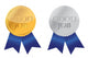 Good Job Ribbon Seals Wall Decal