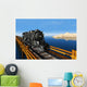 CG Train Render Wall Decal