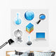 Sticker Icon Set for Wall Decal