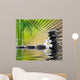 Spa Stones Bamboo with Wall Decal