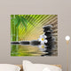 Spa Stones Bamboo with Wall Decal