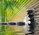 Spa Stones Bamboo with Wall Decal