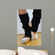 Ballet Shoes (Left Foot Pointed) Wall Decal